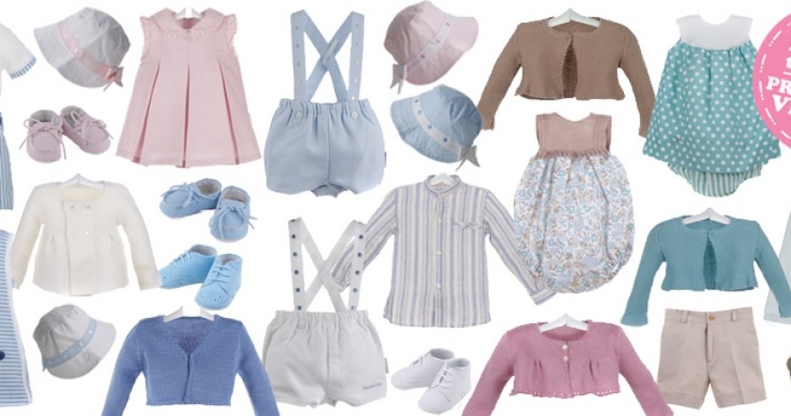 Siente la Primavera con la nueva colección de ropa de bebe Peques y Bebes