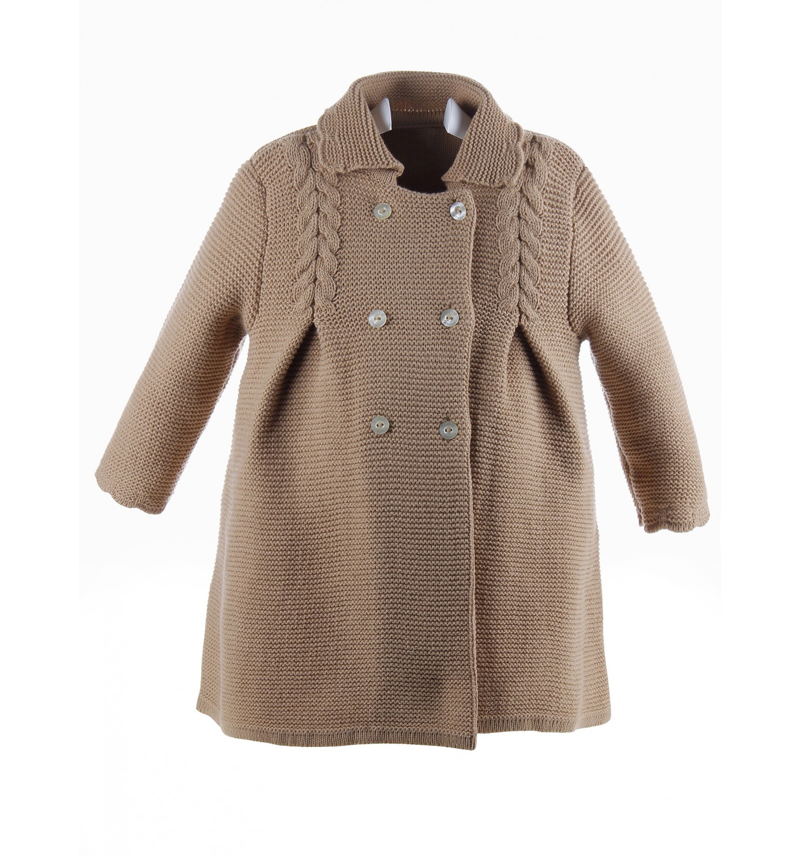Chaqueta de lana con popelín ecológico de Monaluna Ropa Ropa para niña Chaquetas y abrigos 