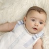 Ranita para bebé de lino marfil