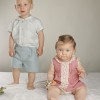 Conjunto para bebé de camisa y pantalón de lino