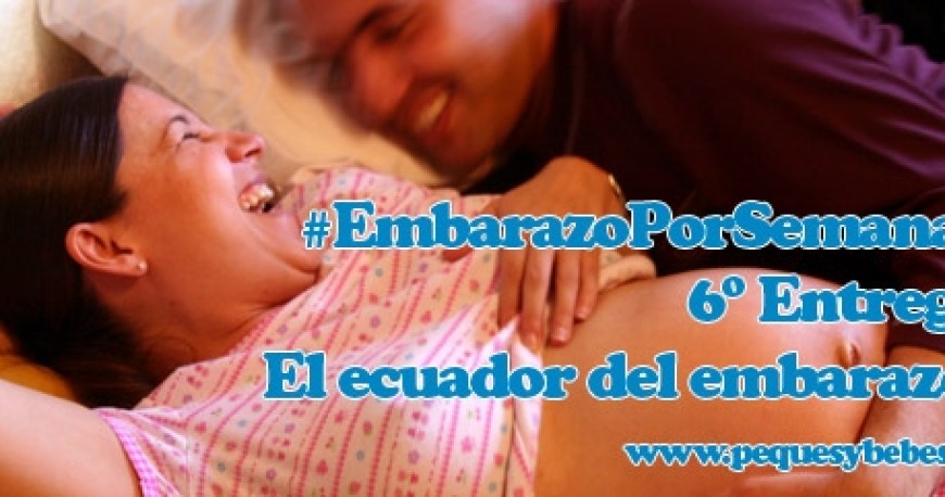 6ªEntrega #EmbarazoPorSemanas.Ya estás en el ecuador de tu embarazo!!!!